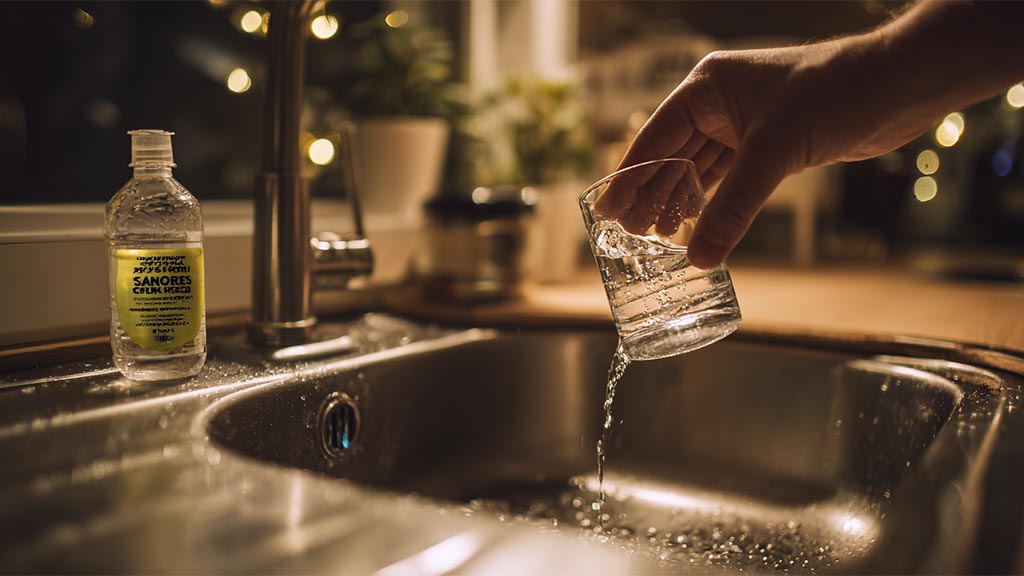 Forget Vinegar and Baking Soda — Half a Glass of This Cleans Your Drain Overnight