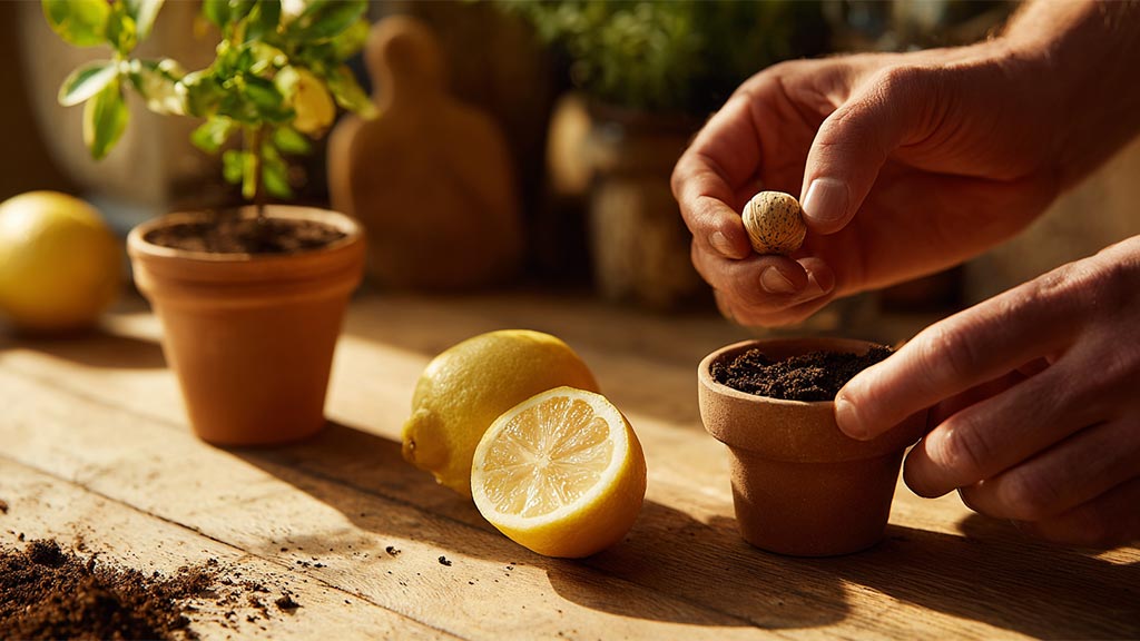 Stop Throwing Away Lemon Seeds — They Could Become Your Most Beautiful Houseplant