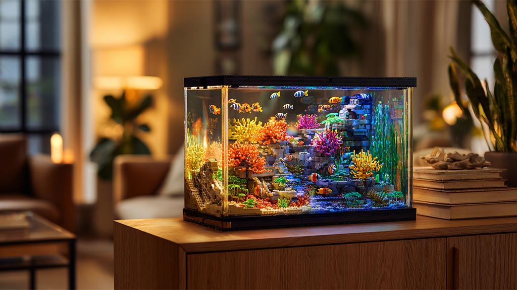 LEGO’s 4,154-Piece Aquarium Set: The Ultimate Maintenance-Free Reef for Adult Builders
